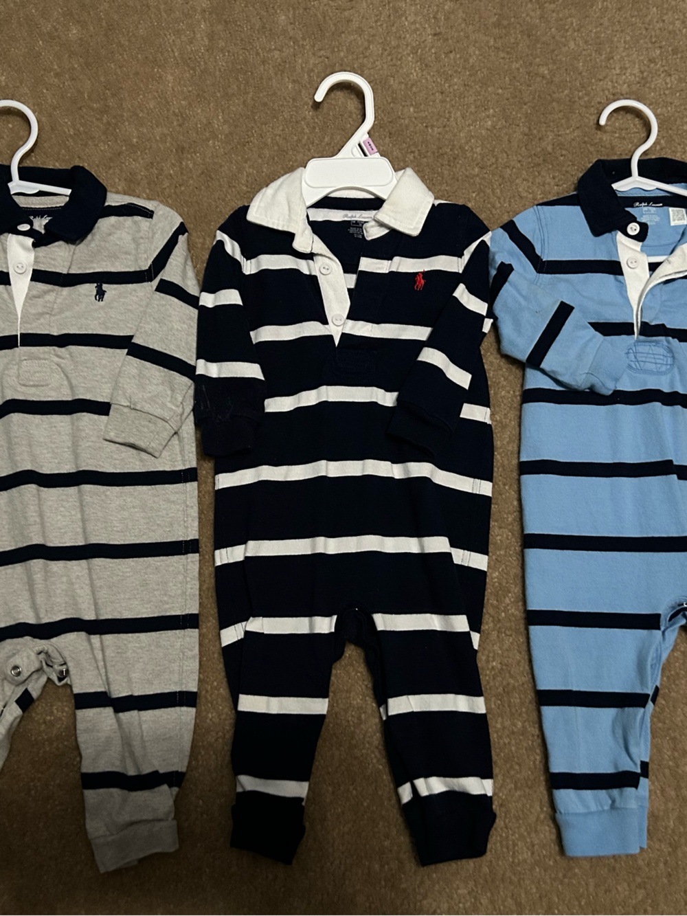 Polo Ralph Lauren
Baby Boys Striped Rugby Cotton Coveralls bulk